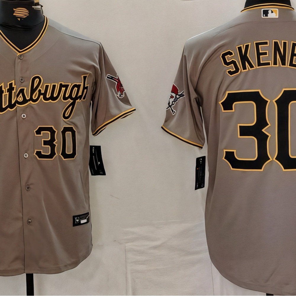 Paul Skenes Jersey - Grey - Picture 1 of 1